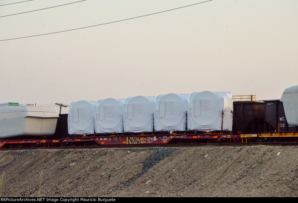 KRL Flat car with load